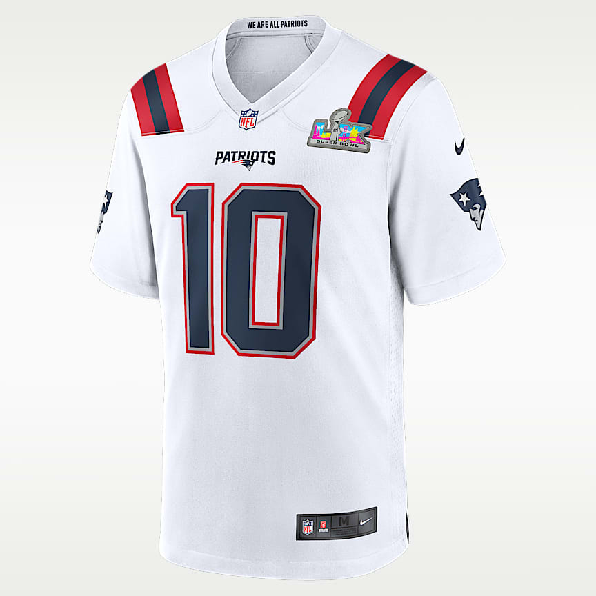 Christian Gonzalez New England Patriots Men's Nike Dri-FIT NFL
